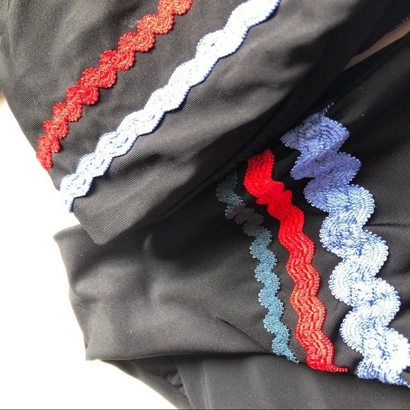 Red Carter Lola Bikini Off Shoulder Anthropologie - Picture 12 of 15